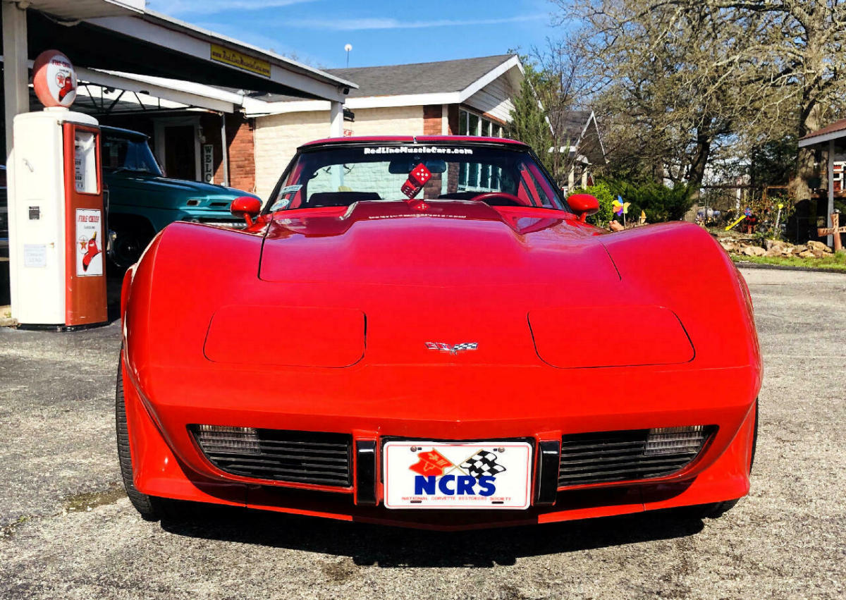 1979 Red Chevrolet Corvette --