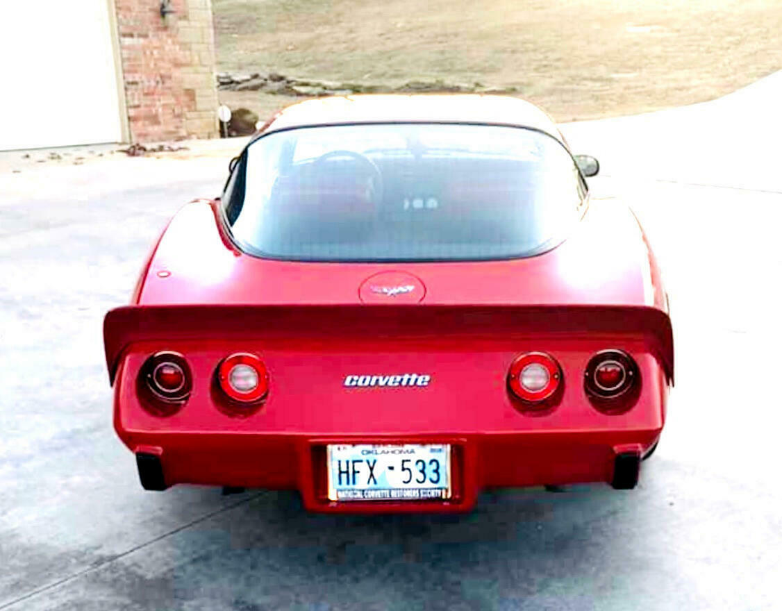1979 Red Chevrolet Corvette --