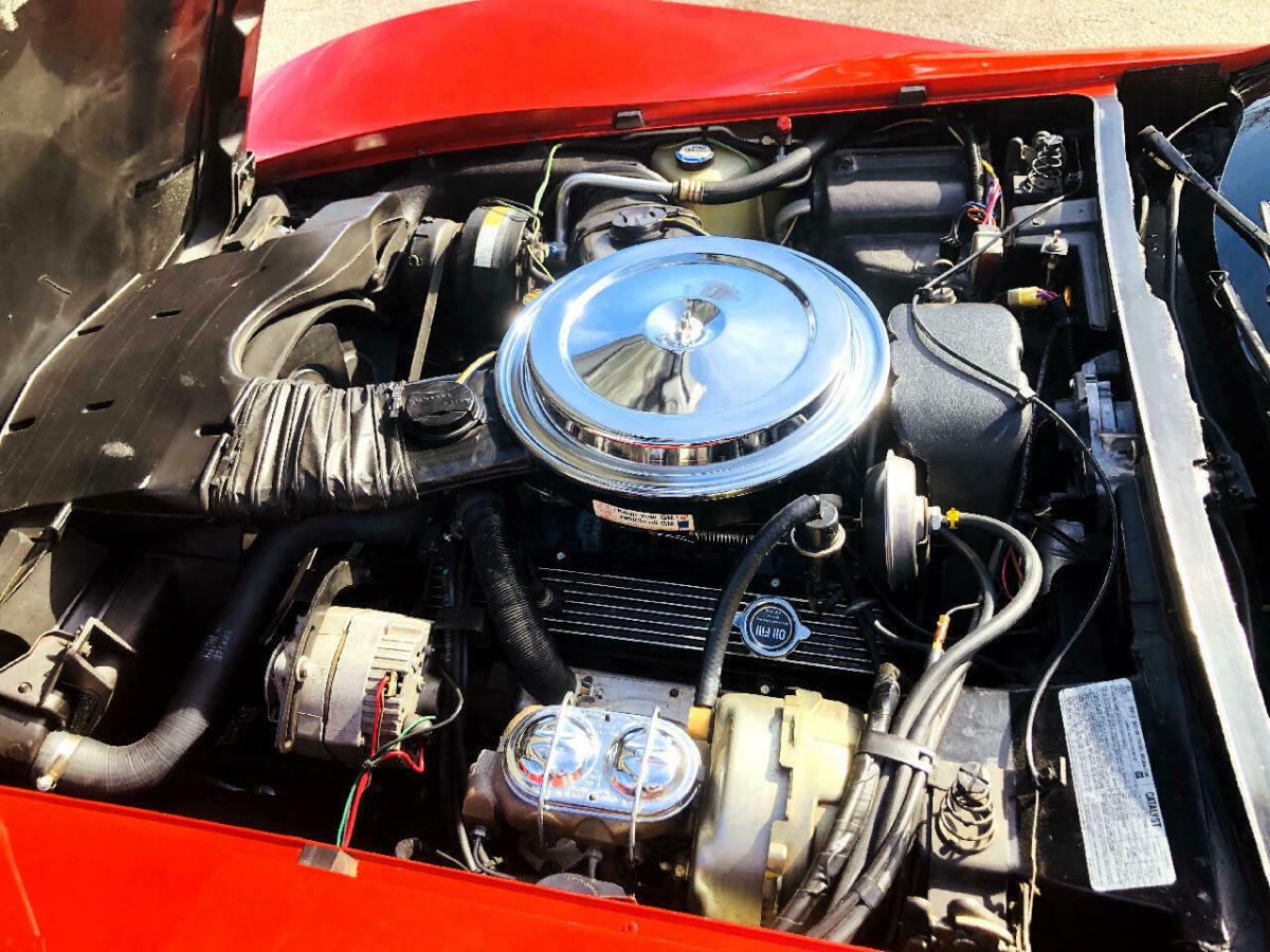 1979 Red Chevrolet Corvette --