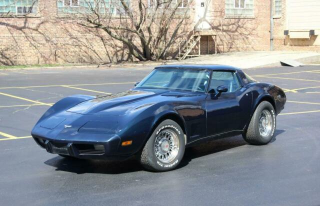 1979 Blue Chevrolet Corvette 4spd, Blue/Blue, VIDEO