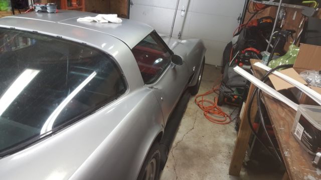1979 Silver Chevrolet Corvette Coupe