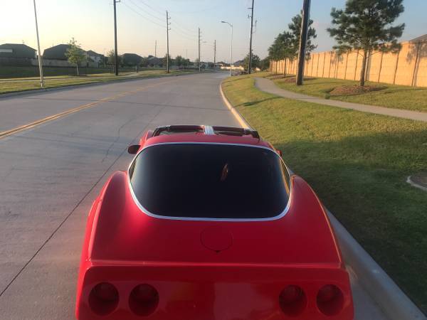 1979 Red Chevrolet Corvette Coupe