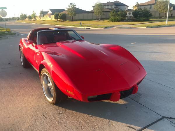 1979 Red Chevrolet Corvette Coupe