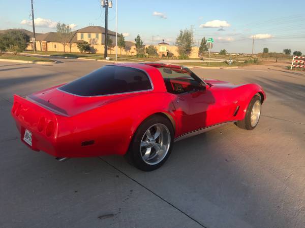 1979 Red Chevrolet Corvette Coupe