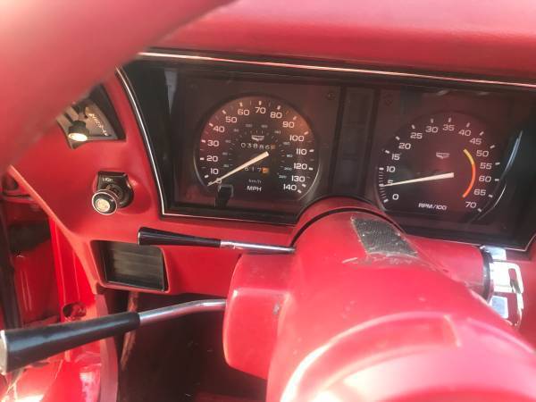 1979 Red Chevrolet Corvette Coupe