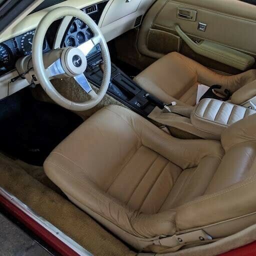 1979 Red Chevrolet Corvette C3 Sports car