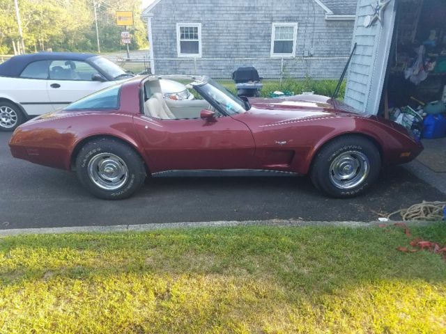 1979 Red Chevrolet Corvette Coupe