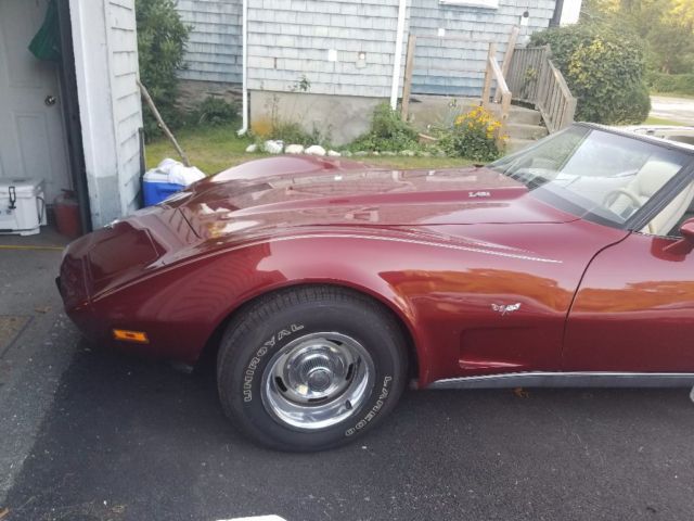 1979 Red Chevrolet Corvette Coupe