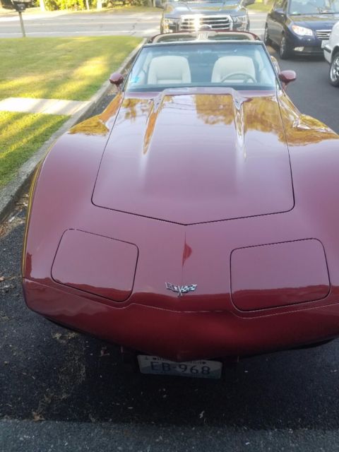 1979 Red Chevrolet Corvette Coupe