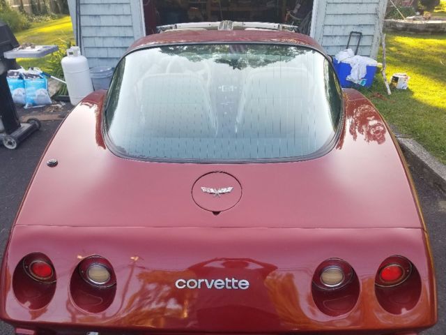 1979 Red Chevrolet Corvette Coupe