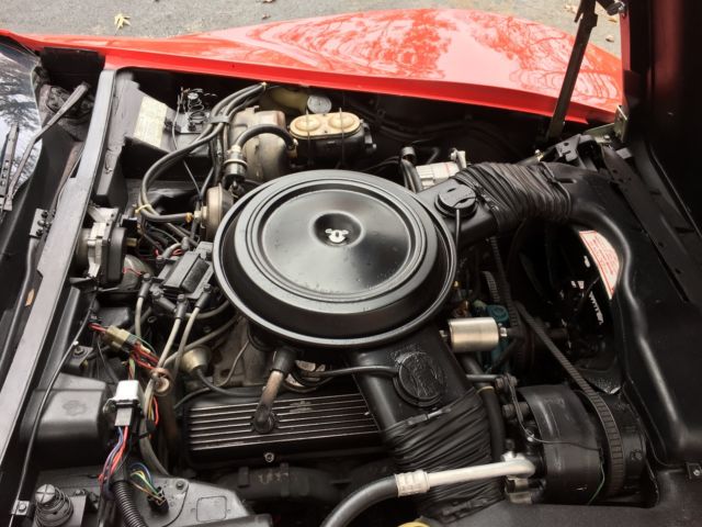 1979 Red Chevrolet Corvette T-Top