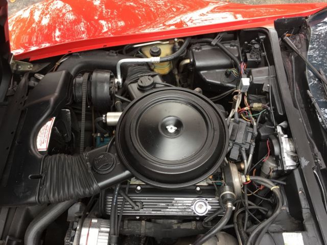 1979 Red Chevrolet Corvette T-Top