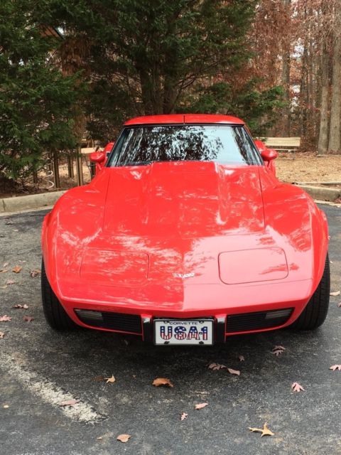 1979 Red Chevrolet Corvette T-Top