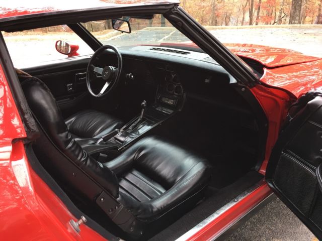 1979 Red Chevrolet Corvette T-Top