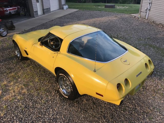 1979 Yellow Chevrolet Corvette Coupe