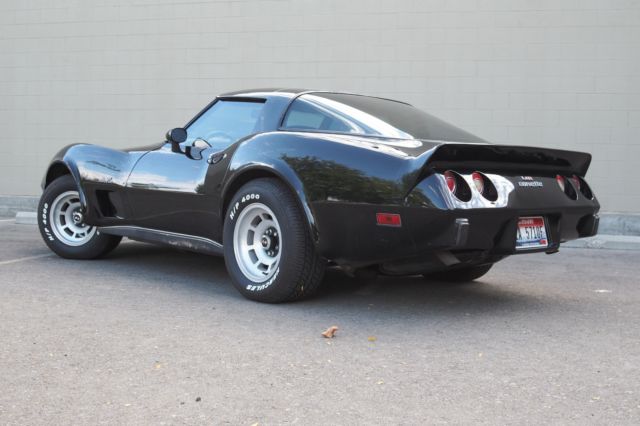1979 Black Chevrolet Corvette Coupe