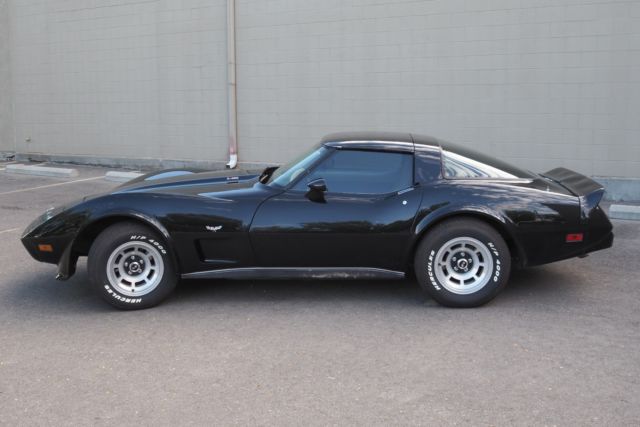 1979 Black Chevrolet Corvette Coupe