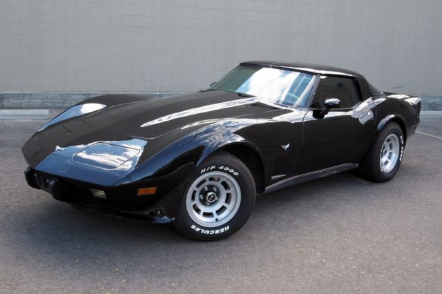 1979 Black Chevrolet Corvette Coupe