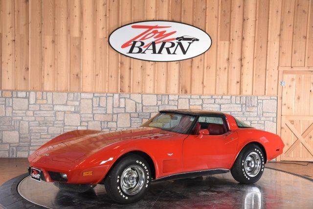 1979 Red Chevrolet Corvette --