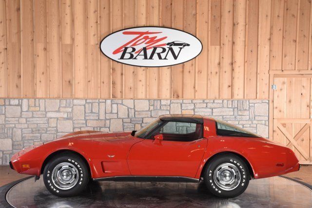 1979 Red Chevrolet Corvette --