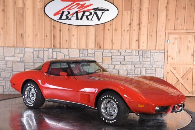 1979 Red Chevrolet Corvette --