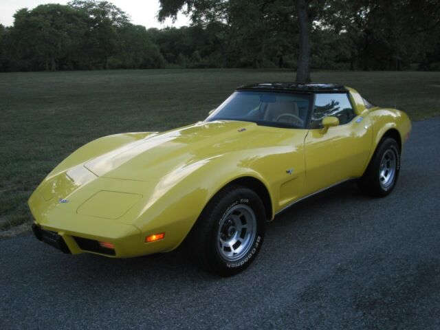 1979 Yellow Chevrolet Corvette Coupe