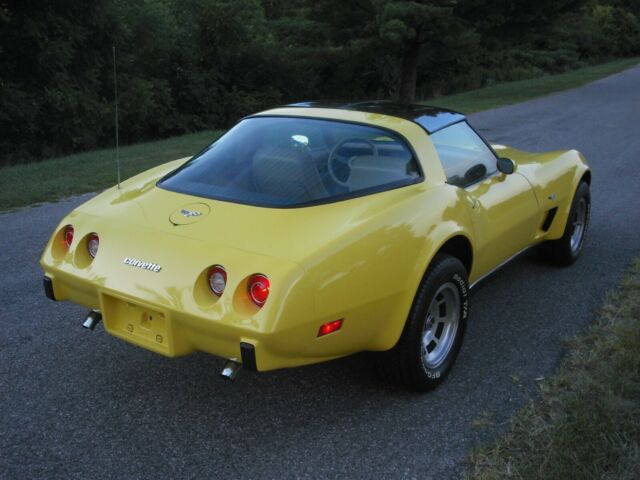 1979 Yellow Chevrolet Corvette Coupe