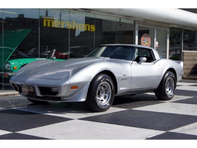 1979 Silver Chevrolet Corvette Coupe