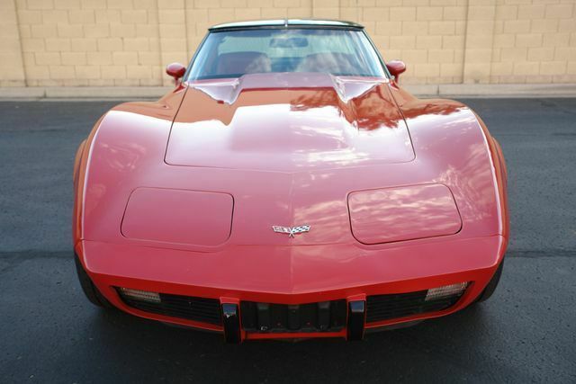 1979 Red Chevrolet Corvette --