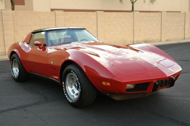 1979 Red Chevrolet Corvette --