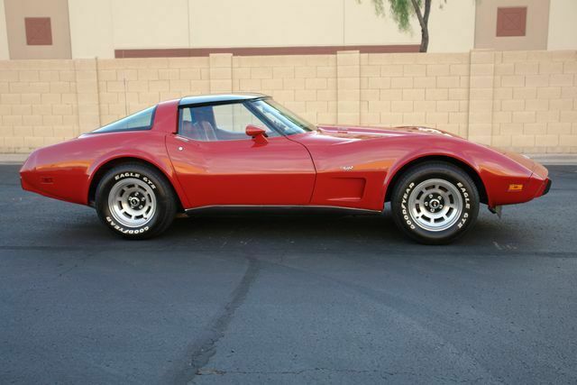 1979 Red Chevrolet Corvette --