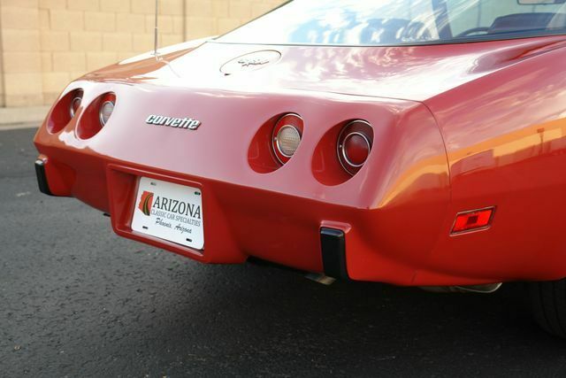 1979 Red Chevrolet Corvette --