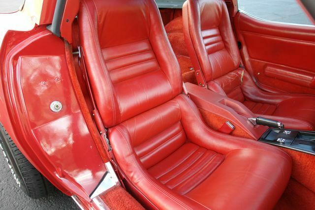 1979 Red Chevrolet Corvette --