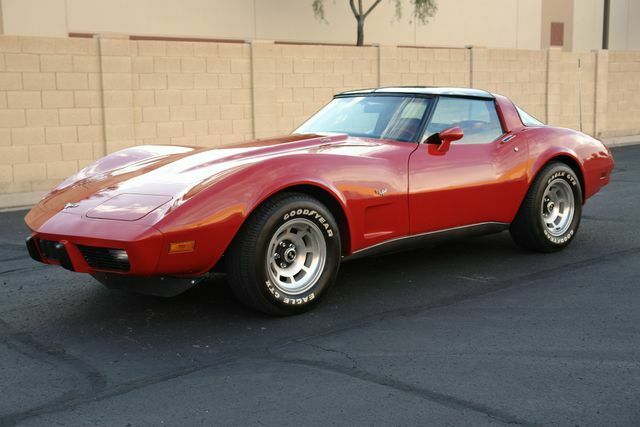 1979 Red Chevrolet Corvette --