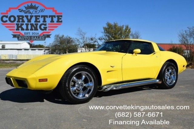 1979 Yellow Chevrolet Corvette COUPE