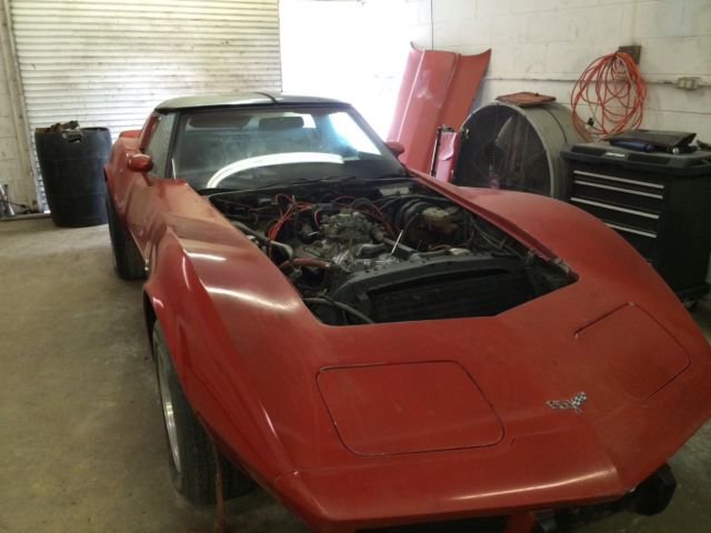 1979 Red Chevrolet Corvette Coupe