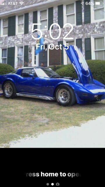 1979 Blue Chevrolet Corvette Coupe