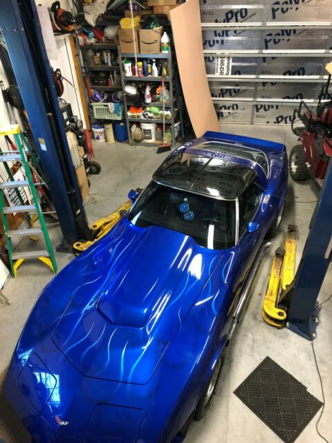 1979 Blue Chevrolet Corvette Coupe