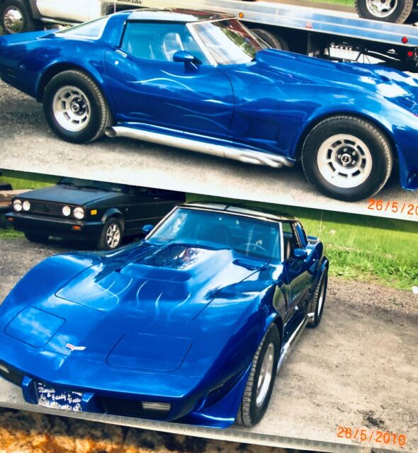 1979 Blue Chevrolet Corvette Coupe