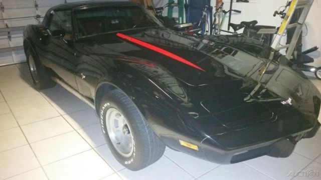 1979 Black Chevrolet Corvette Coupe