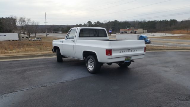1979 White Chevrolet C-10 Crew Cab Pickup