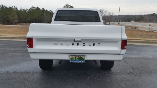 1979 White Chevrolet C-10 Crew Cab Pickup
