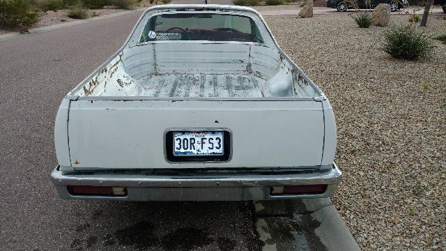 1979 White Chevrolet El Camino Standard Cab Pickup