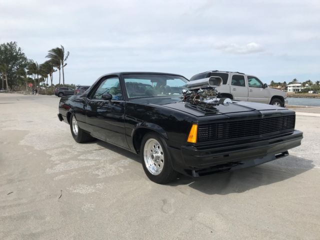 1979 Black Chevrolet El Camino Crew Cab Pickup
