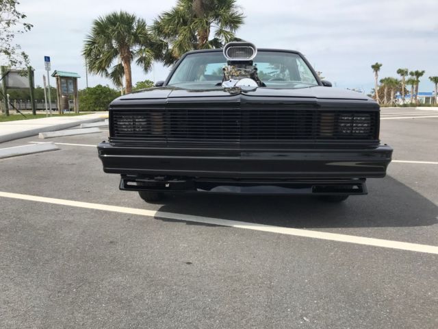 1979 Black Chevrolet El Camino Crew Cab Pickup