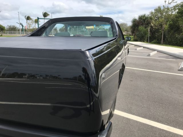 1979 Black Chevrolet El Camino Crew Cab Pickup