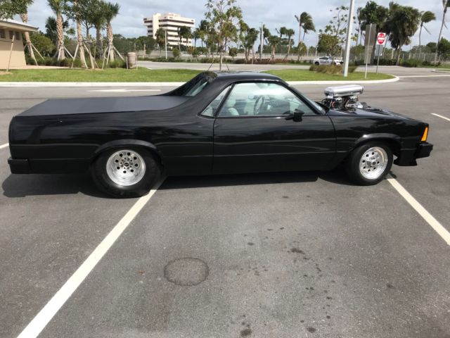 1979 Black Chevrolet El Camino Crew Cab Pickup
