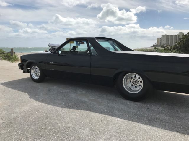 1979 Black Chevrolet El Camino Crew Cab Pickup
