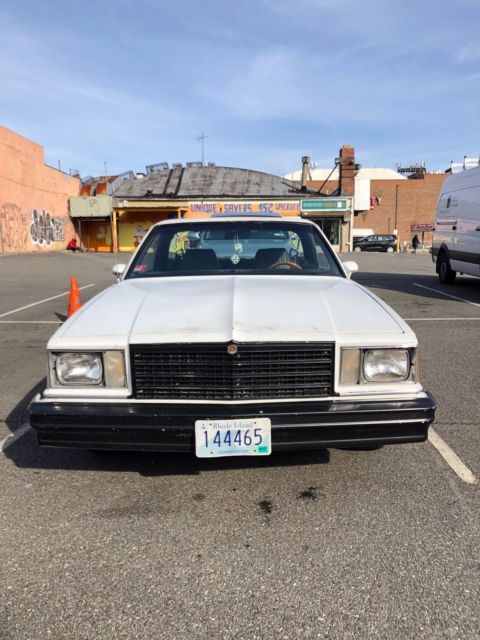 1979 White Chevrolet El Camino