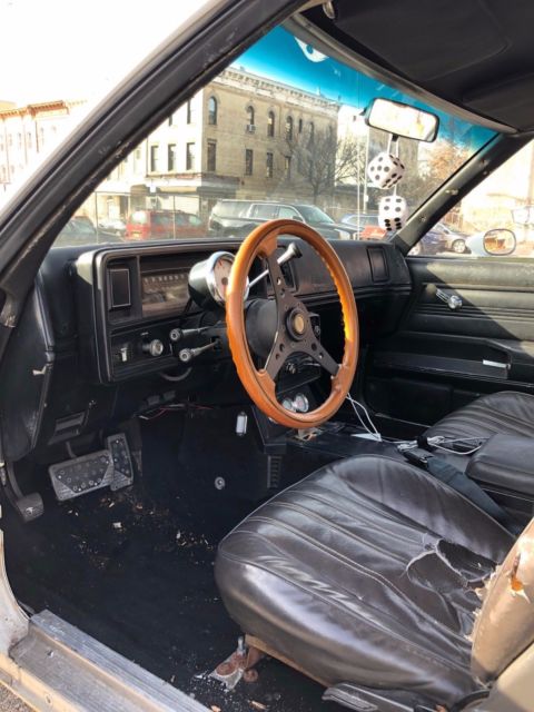 1979 White Chevrolet El Camino